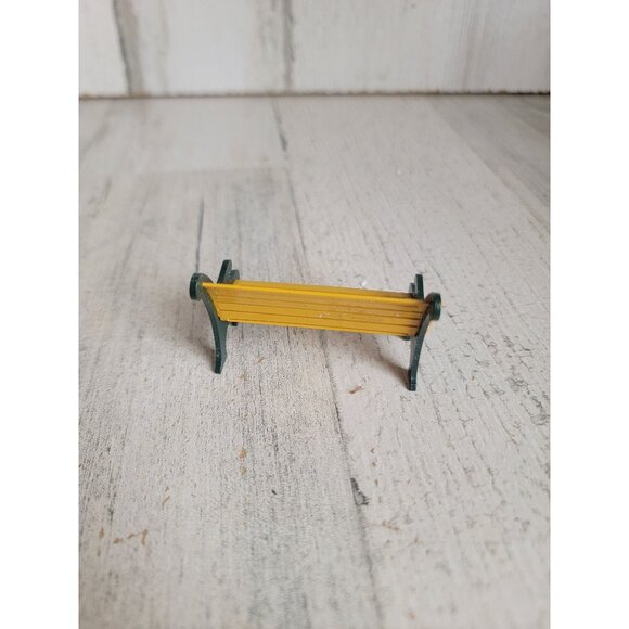 Dept 56 52302 wrought iron Park Bench village accessory Xmas - Picture 5 of 6